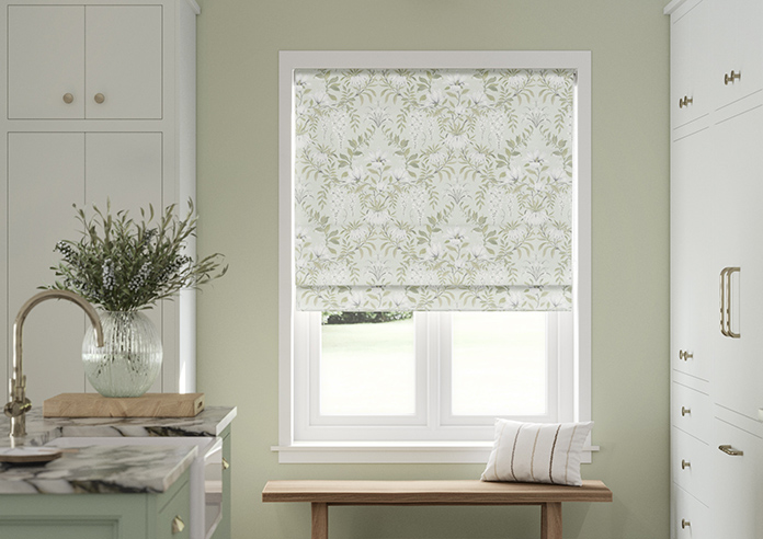 Laura Ashley Parterre, Sage - Twist&Fit Roman Blind - Image 3